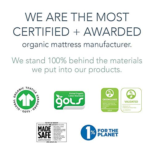 Naturepedic Organic Baby Crib Mattress - Waterproof, Non-Toxic, 52" x 28" E39910