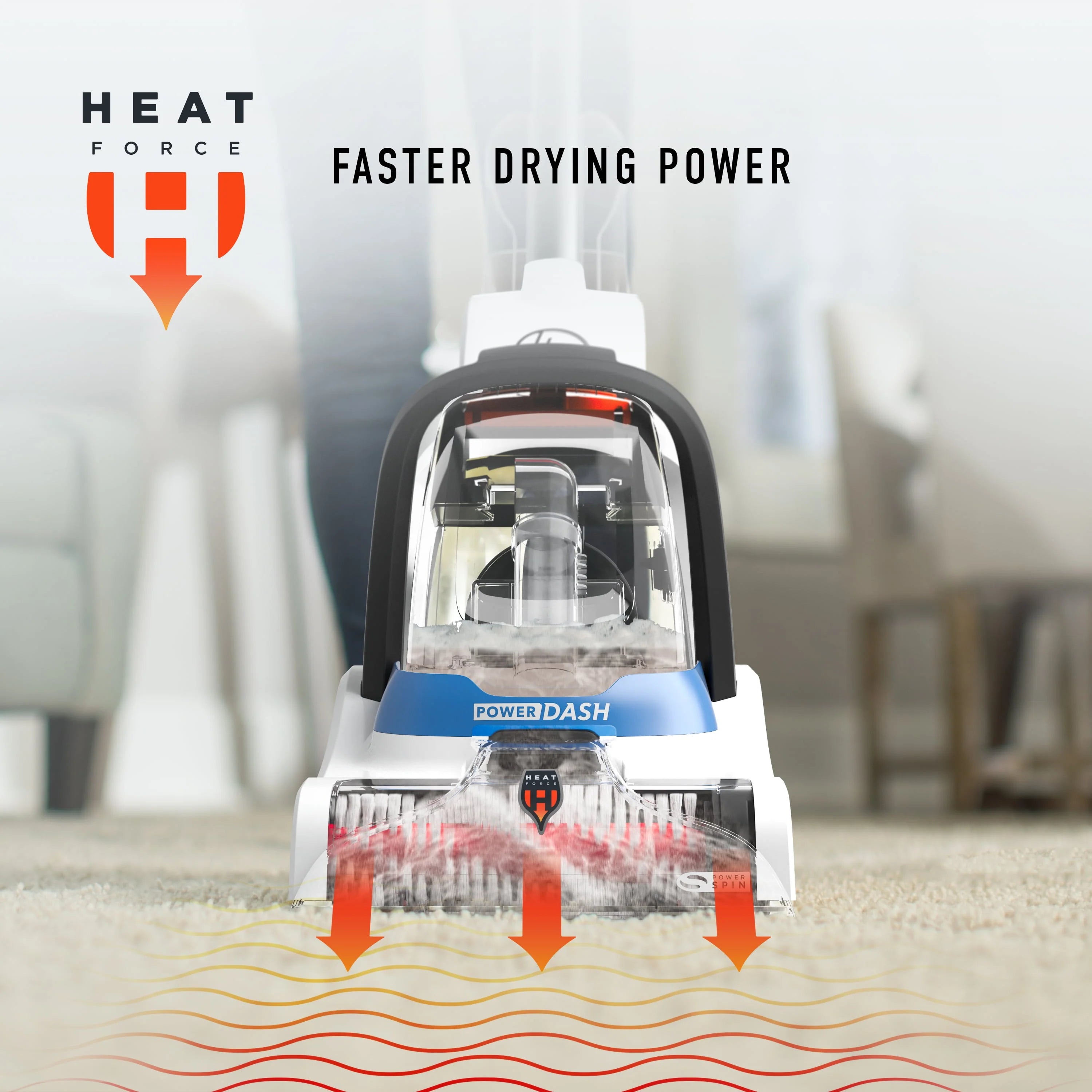 Hoover PowerDash Pet Compact Carpet Cleaner FH50710CN V595591