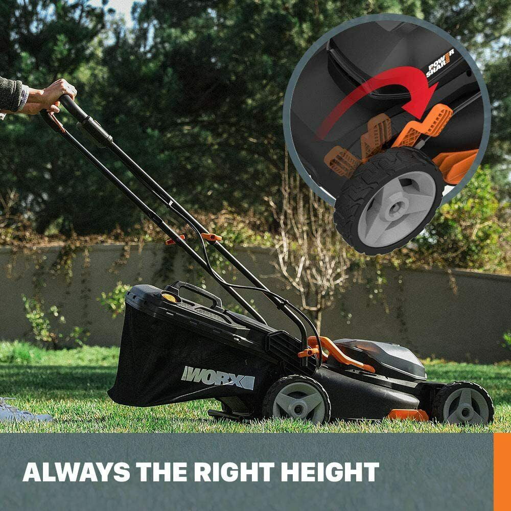 Worx WG743 40V Power Share 16" Cordless Lawn Mower F452195