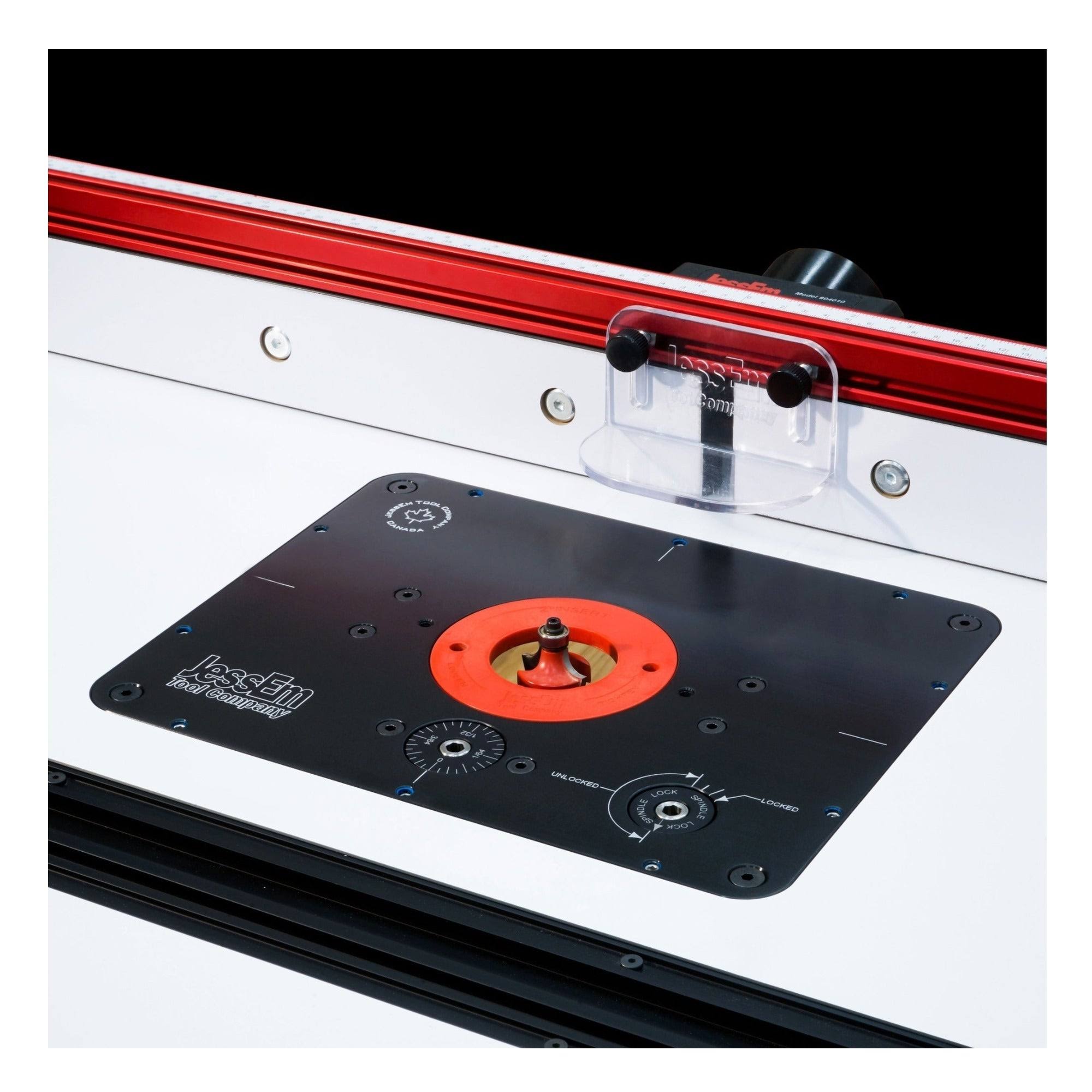 JessEm 02120 Mast-R-Lift II Router Lift with Top Plate N24442