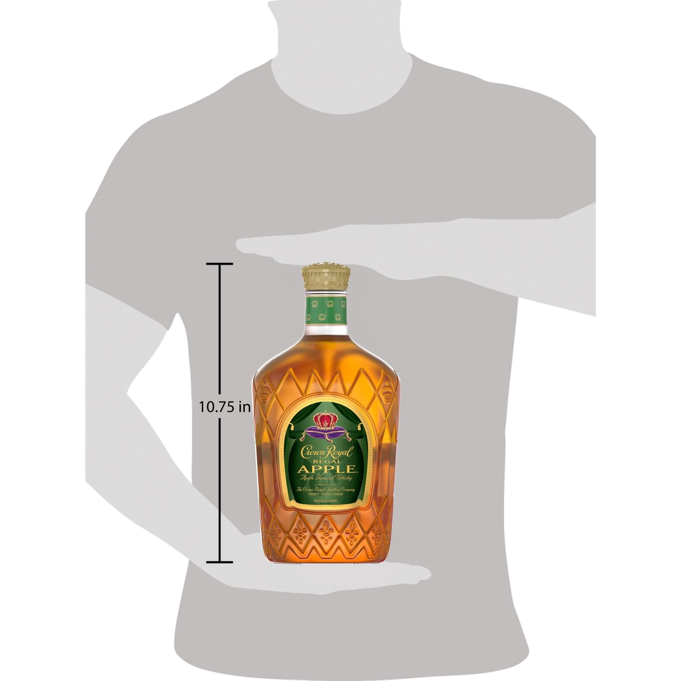 Crown Royal Regal Apple Flavored Whisky, 750 mL H4809