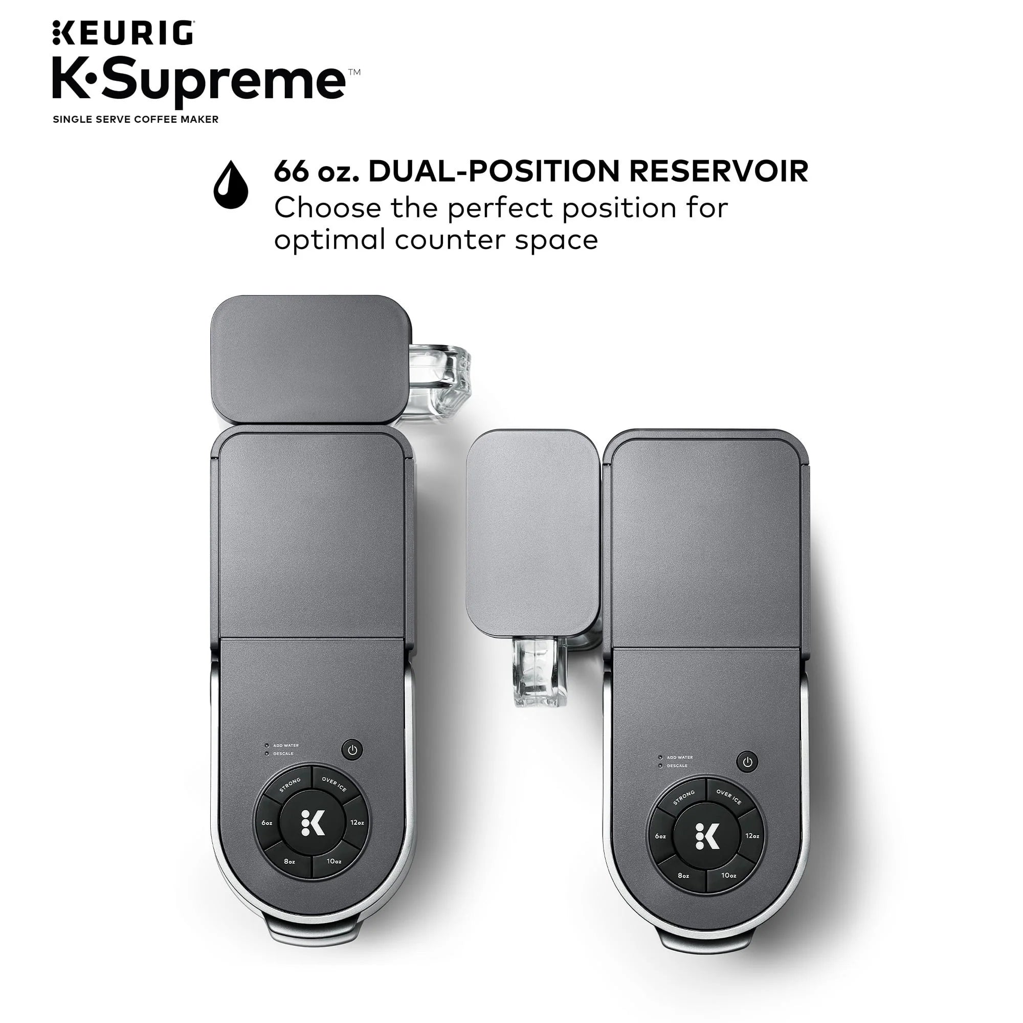 Keurig K-Supreme Single-Serve K-Cup Pod Coffee Maker, Black G914