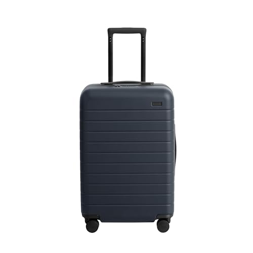 Away Bigger Carry-On Luggage, Hardside Spinner Suitcase, TSA Lock, Navy Blue E50450