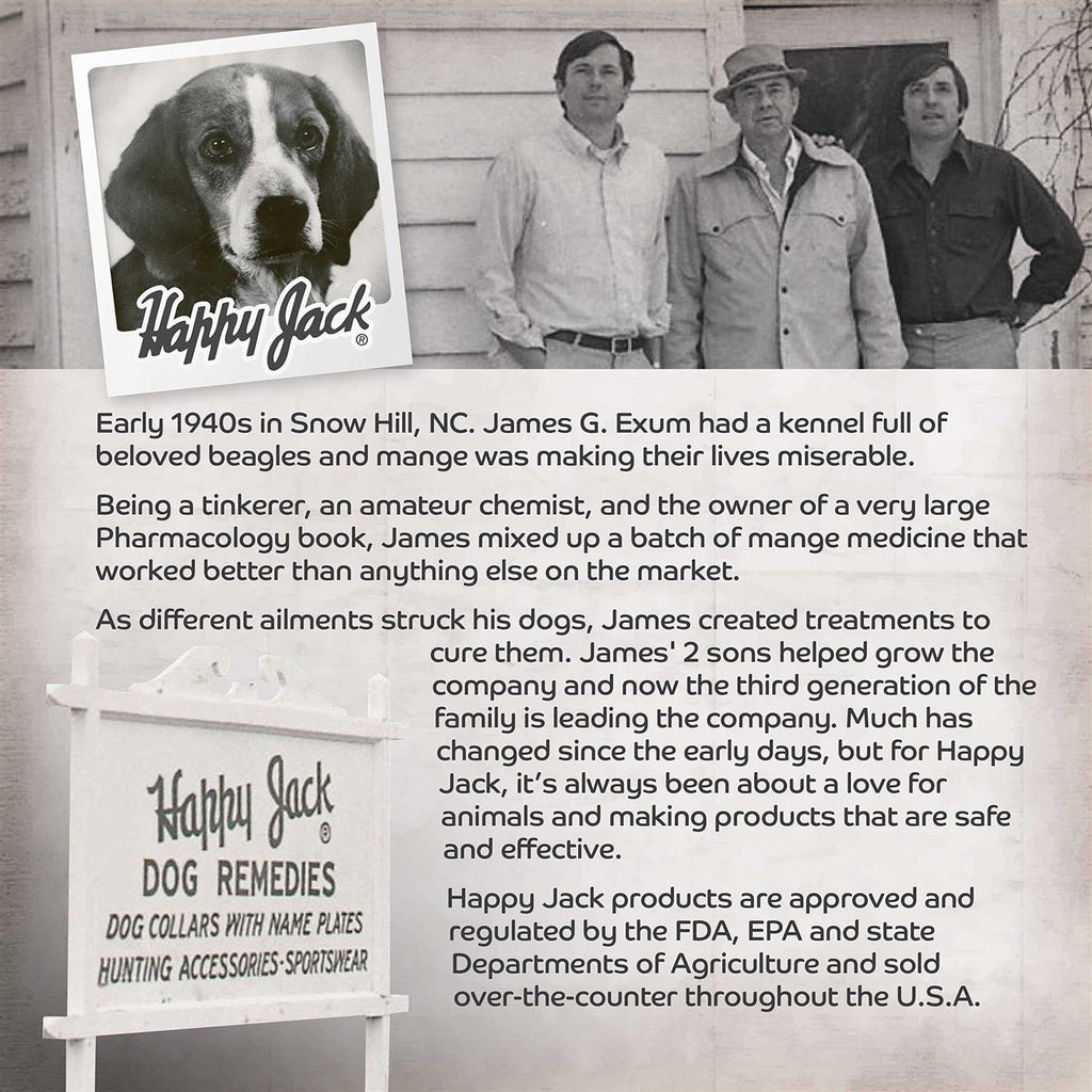 Happy Jack Mange Medicine for Dogs & Horses D585