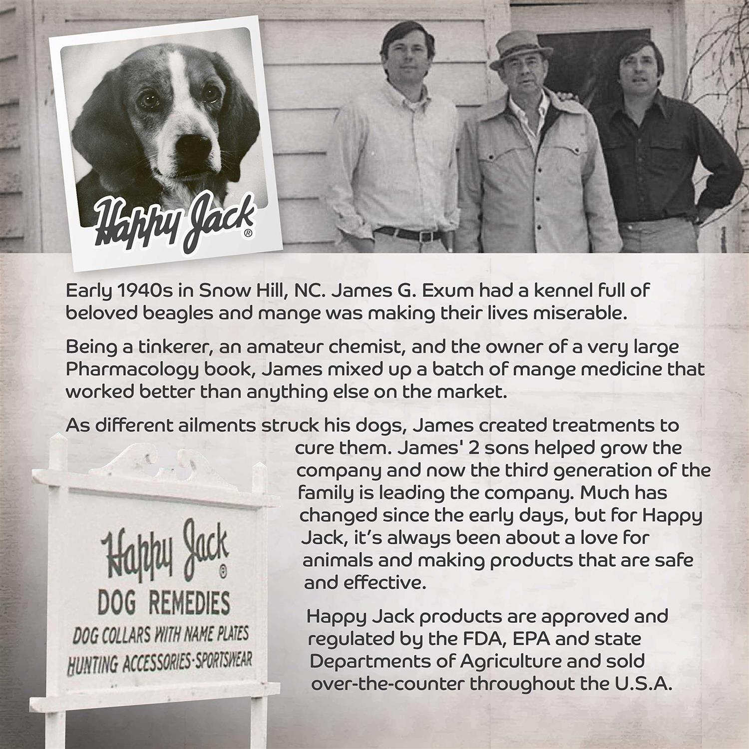 Happy Jack Mange Medicine for Dogs & Horses D585