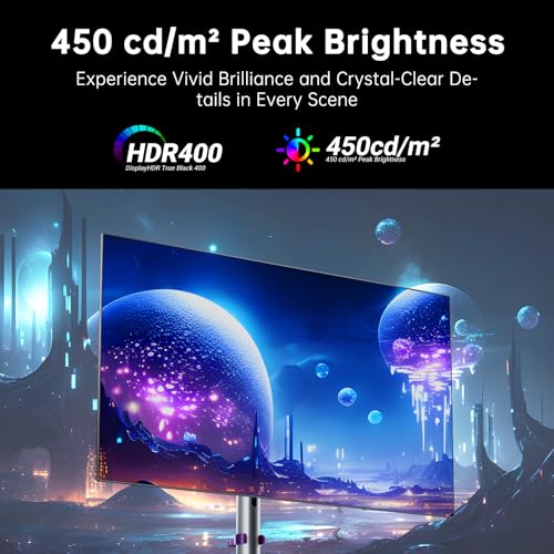 32 Inch 4K Smart Monitor with Google TV, Dolby Audio, HDR, KVM, USB-C 65W PD C7046