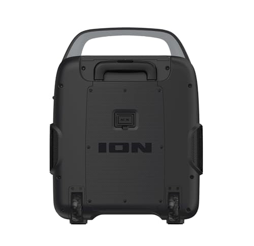 ION Block Rocker Portable Bluetooth Party Speaker with Karaoke Microphone T461114