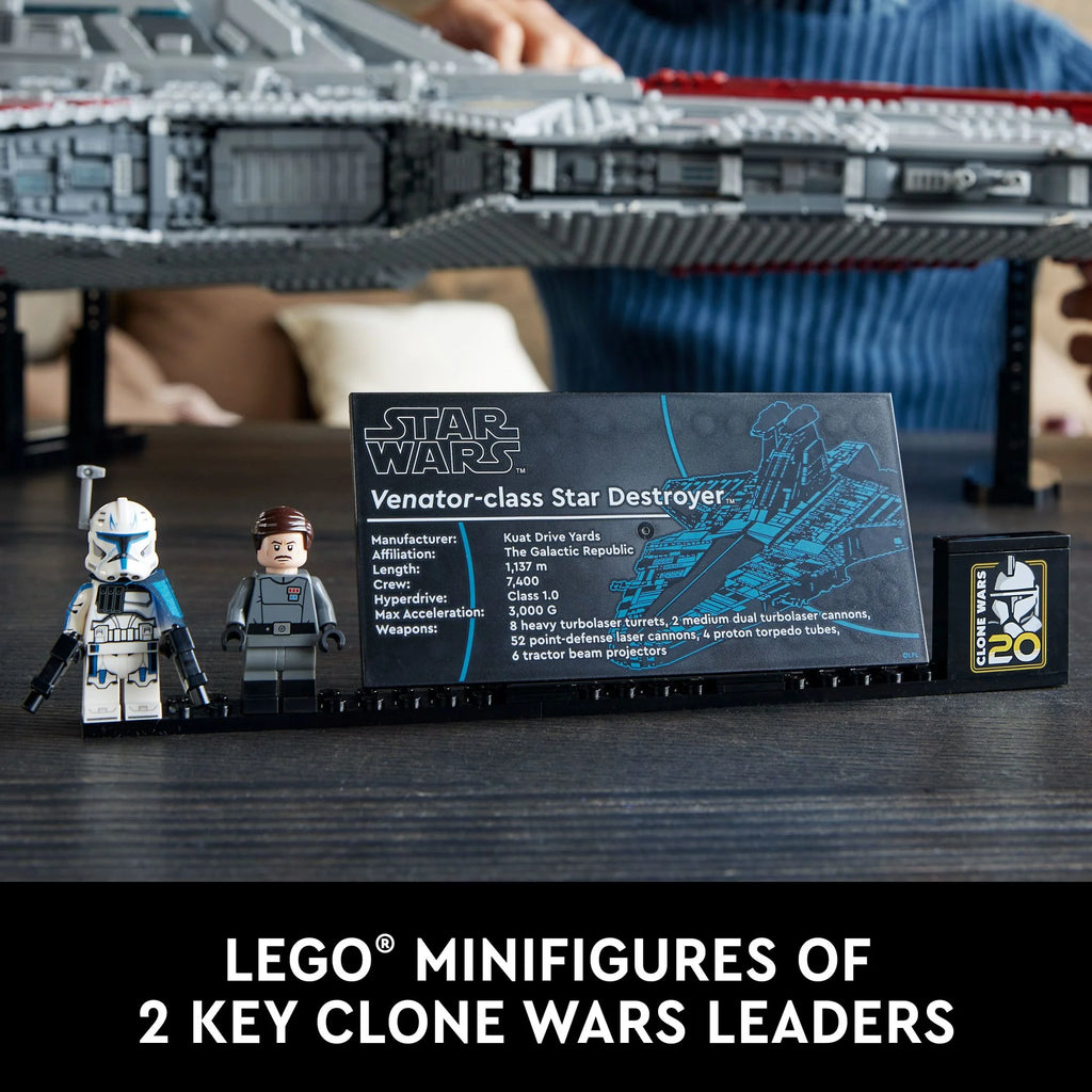 LEGO Star Wars Venator-Class Republic Attack Cruiser Building Set for Adults, 75367 F8395