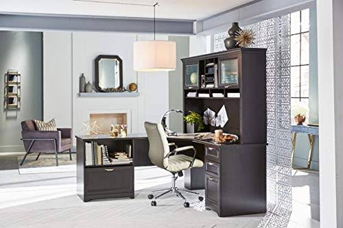 Realspace Magellan Performance L-Shaped Desk, Espresso B609