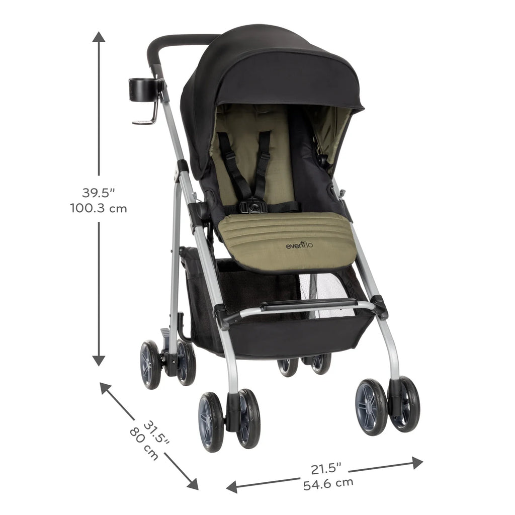 Evenflo Reversi Lightweight Reversible Stroller, Altair Black F135961