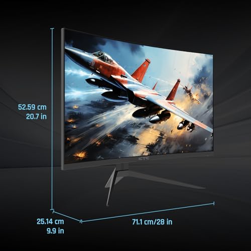 32 Inch 4K Smart Monitor with Google TV, Dolby Audio, HDR, KVM, USB-C 65W PD C7046