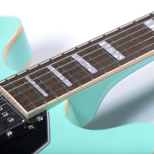Redid Semi-Hollow Body Electric Guitar RD-100 with F-Hole, Maple Neck, Humbucker Pickups G2932