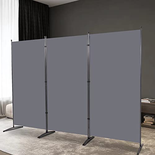 Room Divider Folding Privacy Screens, 3 Panel Portable Partition Q514484