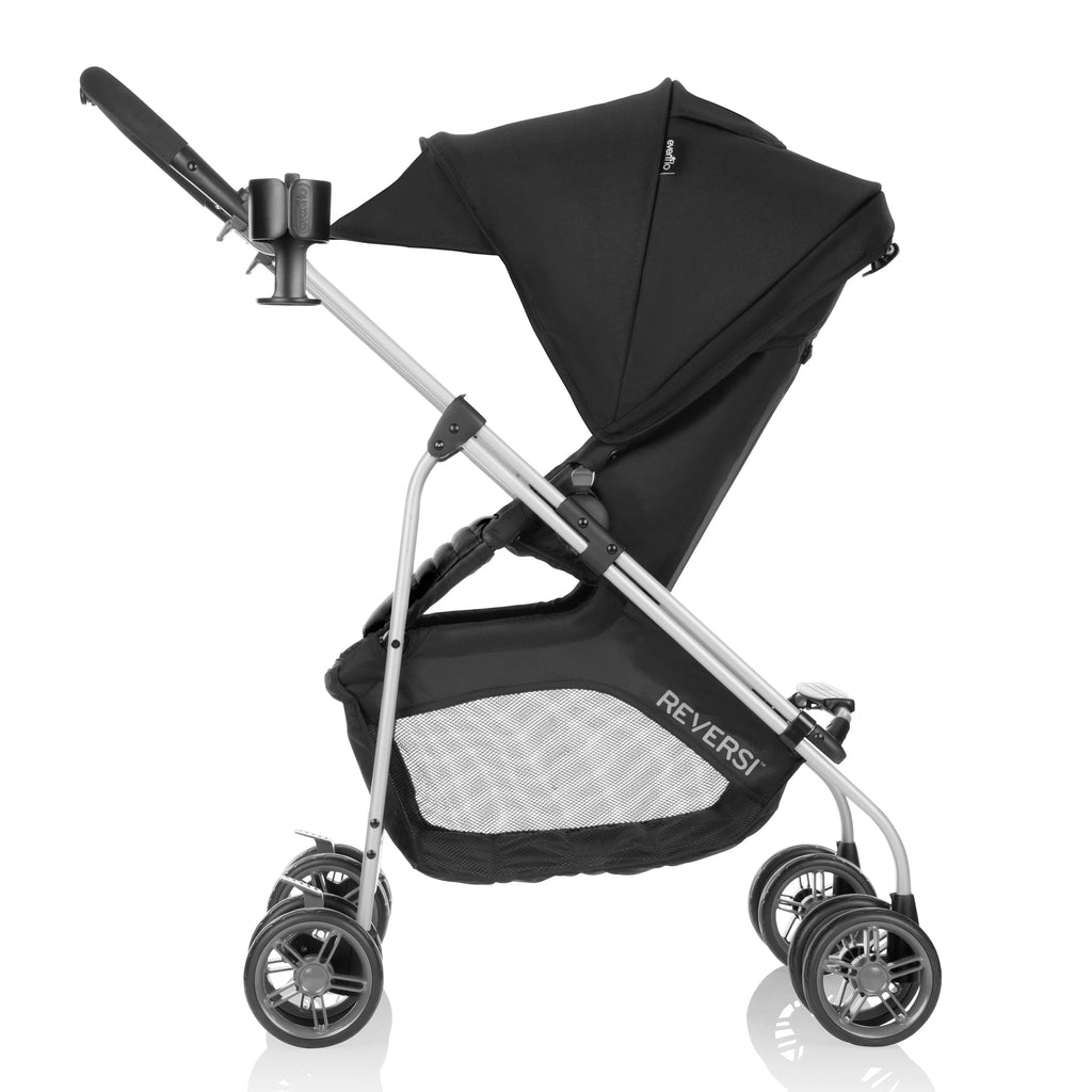 Evenflo Reversi Lightweight Reversible Stroller, Altair Black F135961