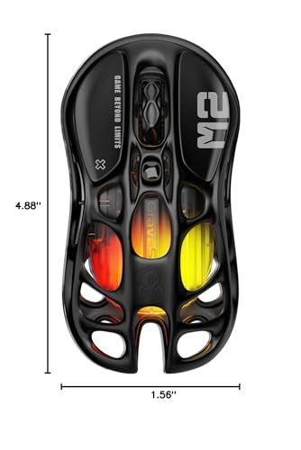 GravaStar Mercury M2 Wireless Gaming Mouse 26000 DPI Lightweight P4587
