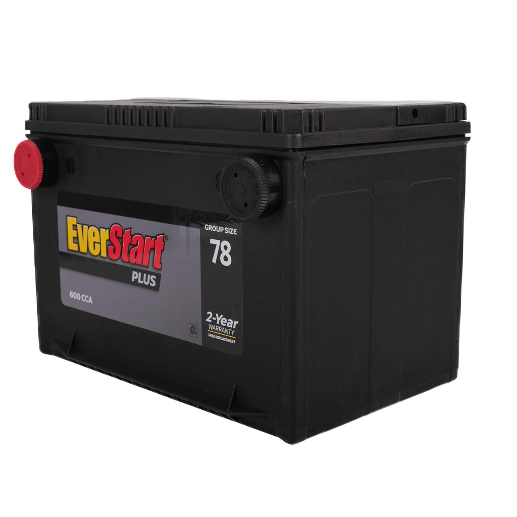 EverStart Plus Lead Acid Group 78 Automotive Battery 12V 600 CCA D143