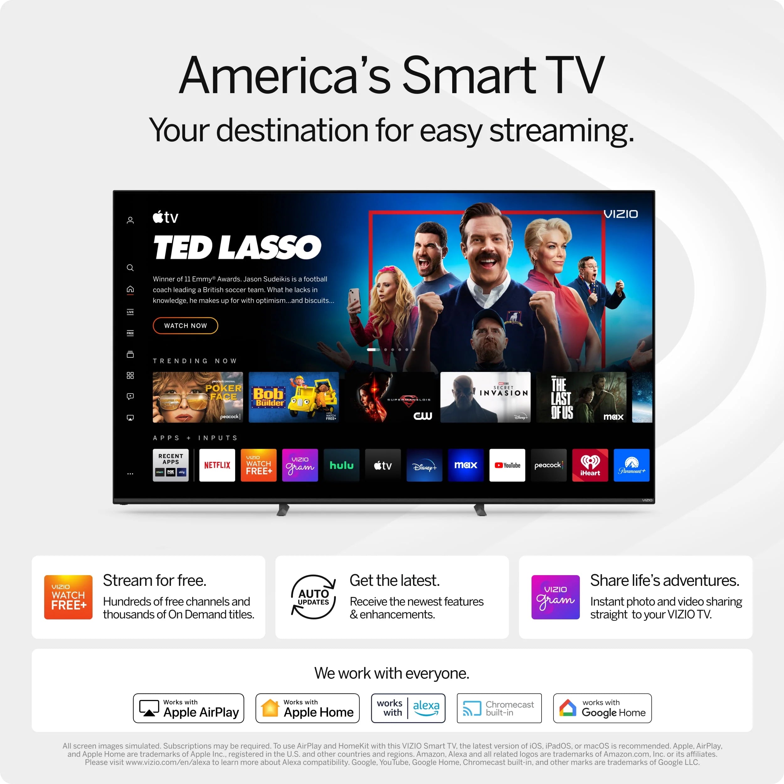 VIZIO 55" Class V-Series 4K UHD LED Smart TV J686
