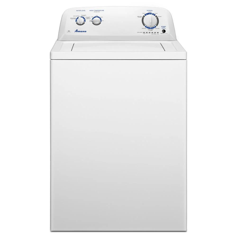 Amana 3.5 cu ft Dual Action Agitator Top Load Washer in White