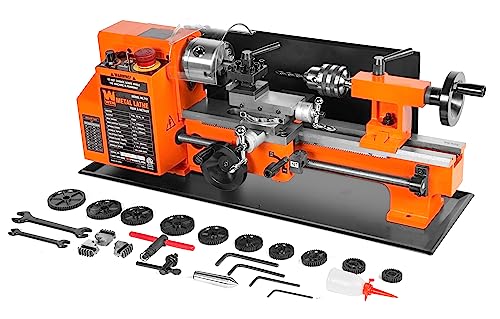 WEN 7x12-Inch Benchtop Metal Lathe, Variable Speed N8957