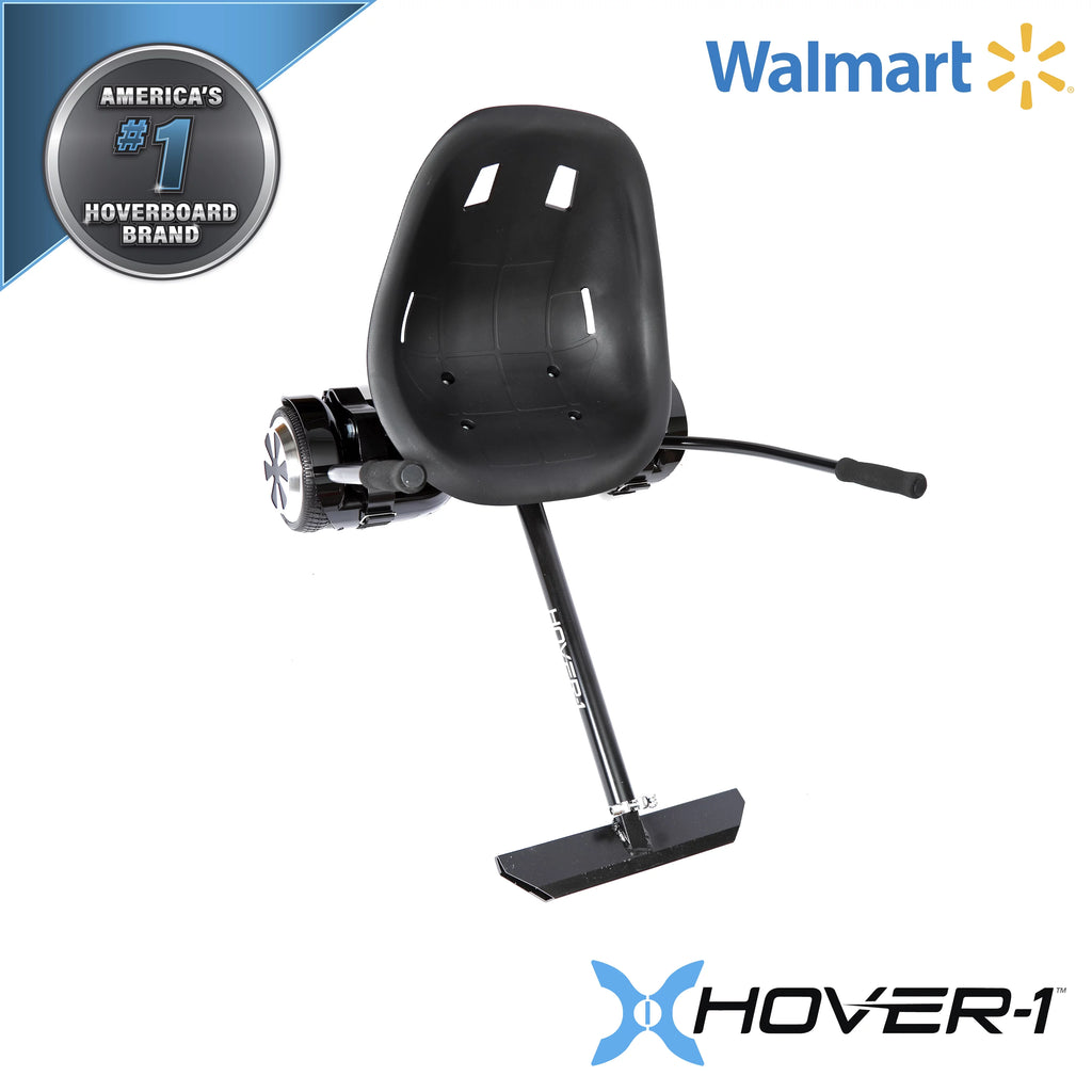 Hover-1 Kart and Ultra Electric Hoverboard Combo with LED Lights - Black E34998