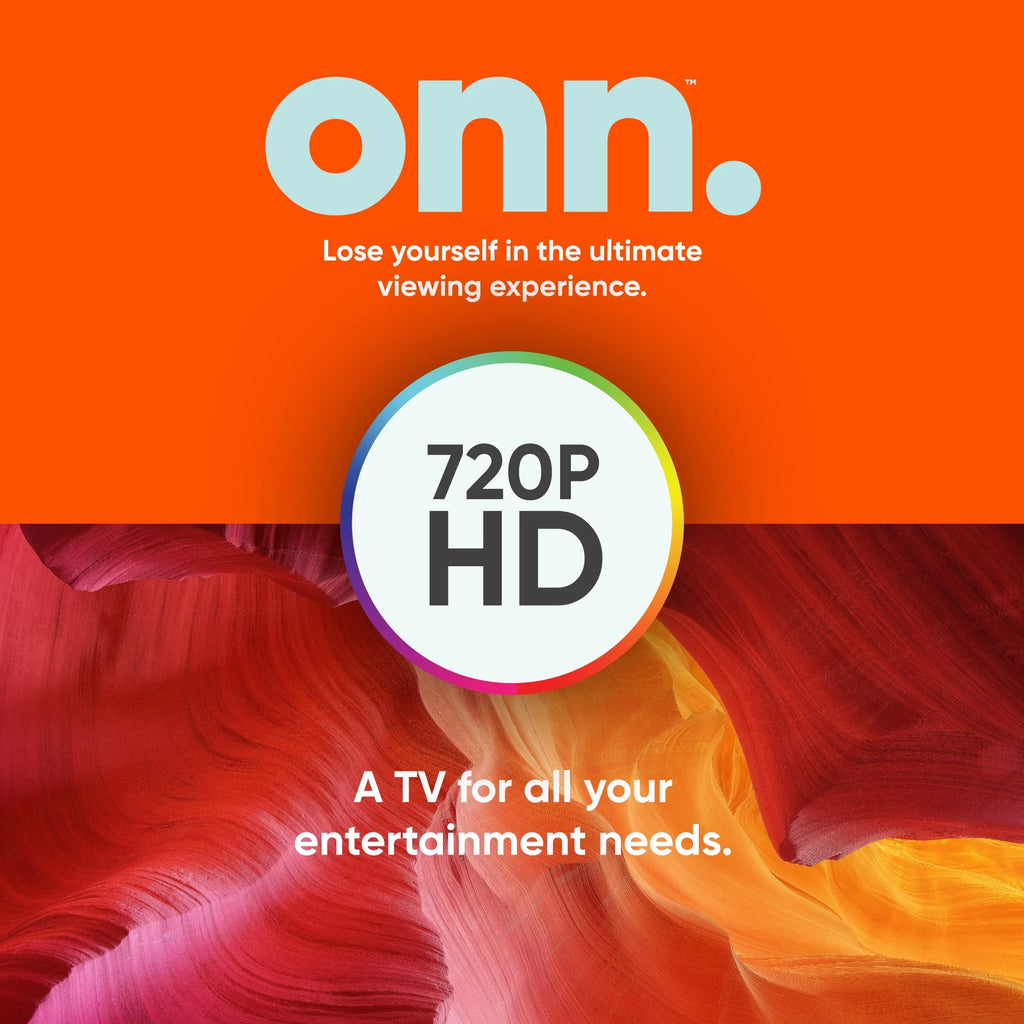 onn. 24" Class HD (720P) LED Roku Smart TV A728
