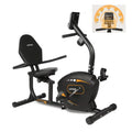 UPGO Recumbent Exercise Bike for Adults Seniors - Indoor Magnetic Cycling Fitness Equipment for Home Workout