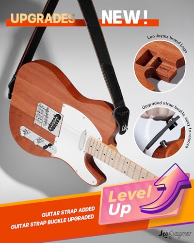 Leo Jaymz DIY Single Cut Electric Guitar Kit Mahogany Rosewood B148