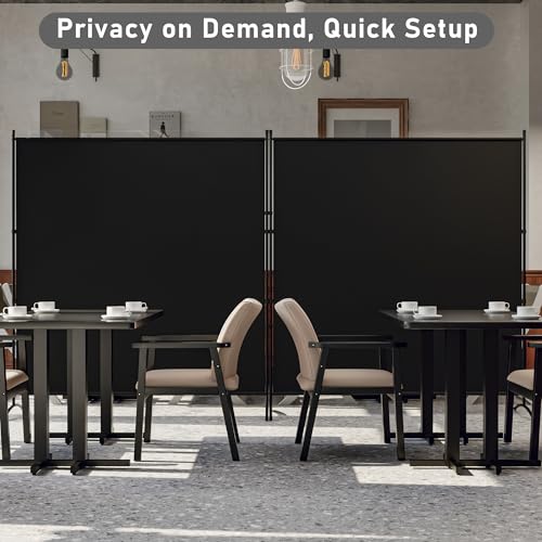 Room Divider Folding Privacy Screens, 3 Panel Portable Partition Q514484