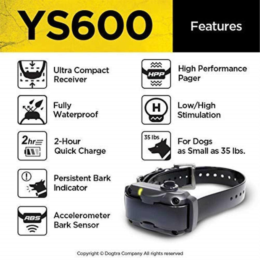 Dogtra YS600 No Bark Collar W4050