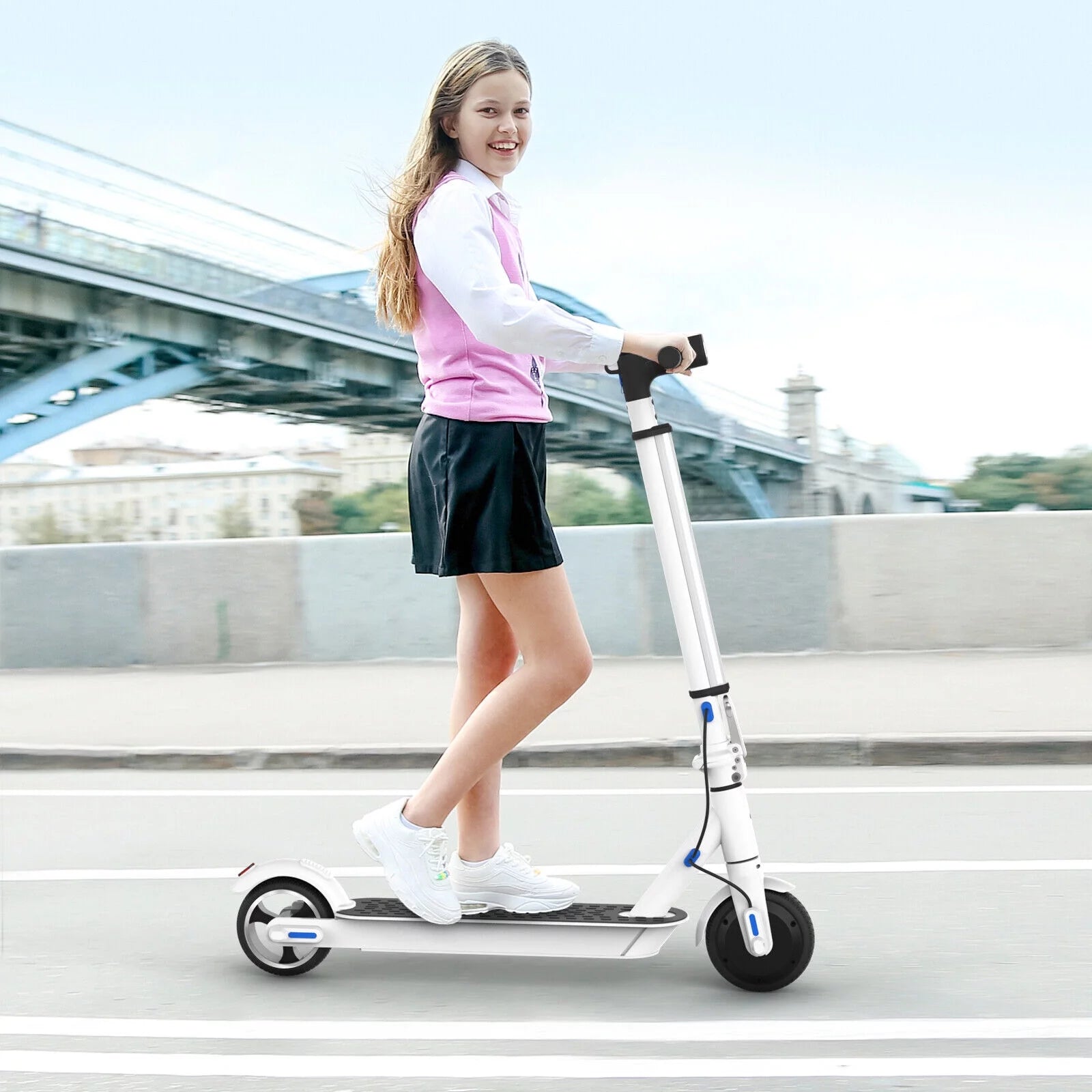 Hiboy S2 Lite Electric Scooter for Adults, 13 MPH, 10.6 Miles, Folding Commuter Scooter, Black (Refurbished) V721853