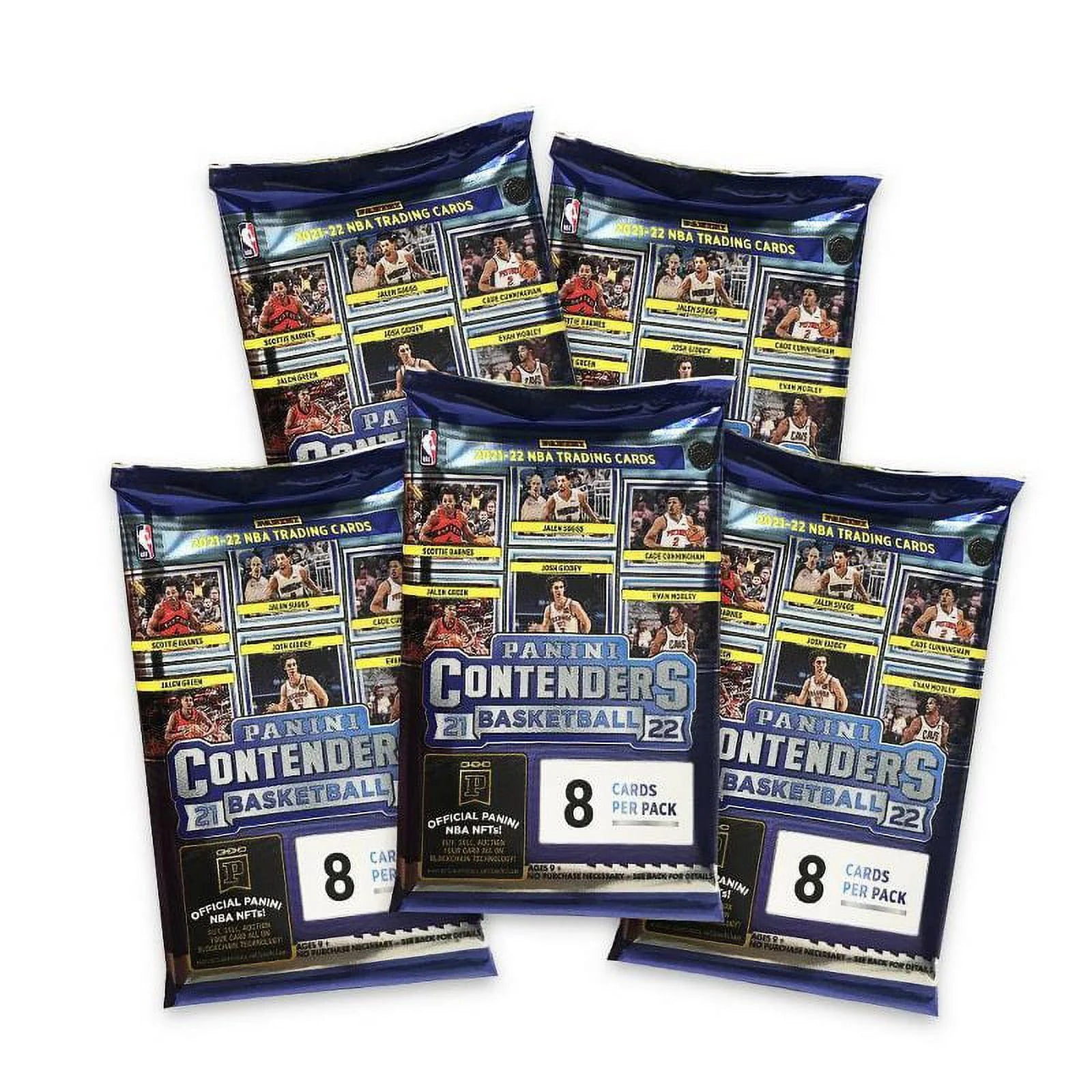 21-22 Panini Contenders Basketball Blaster Box Trading Cards X104267