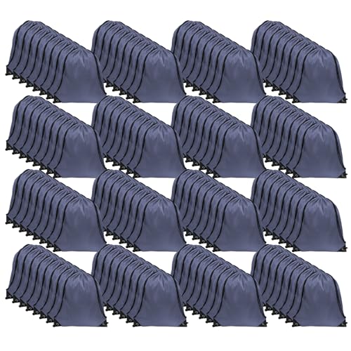 GoodtoU 40 Pack Drawstring Backpacks Waterproof Nylon Cinch Bags for School Gym N792