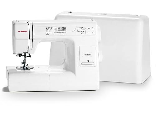 Janome HD3000 Heavy-Duty Sewing Machine with Hard Case I91554