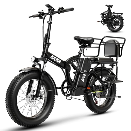 Folding Electric Bike 1000W 48V 20AH Removable Battery 20" Fat Tire for Adults C847123