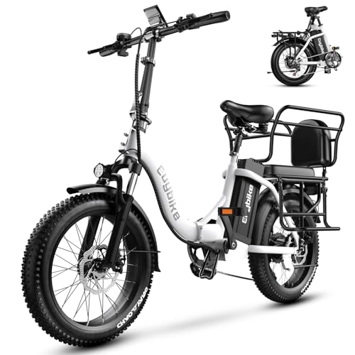 Folding Electric Bike 1000W 48V 20AH Removable Battery 20" Fat Tire for Adults C847123