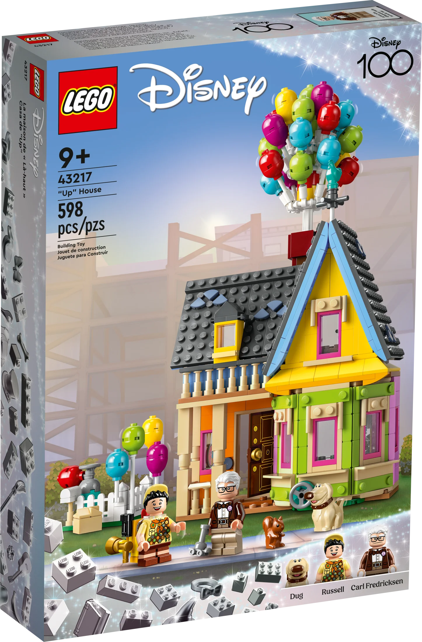 LEGO Disney and Pixar Up House 43217 Building Toy Set for Kids Ages 9+ G8987
