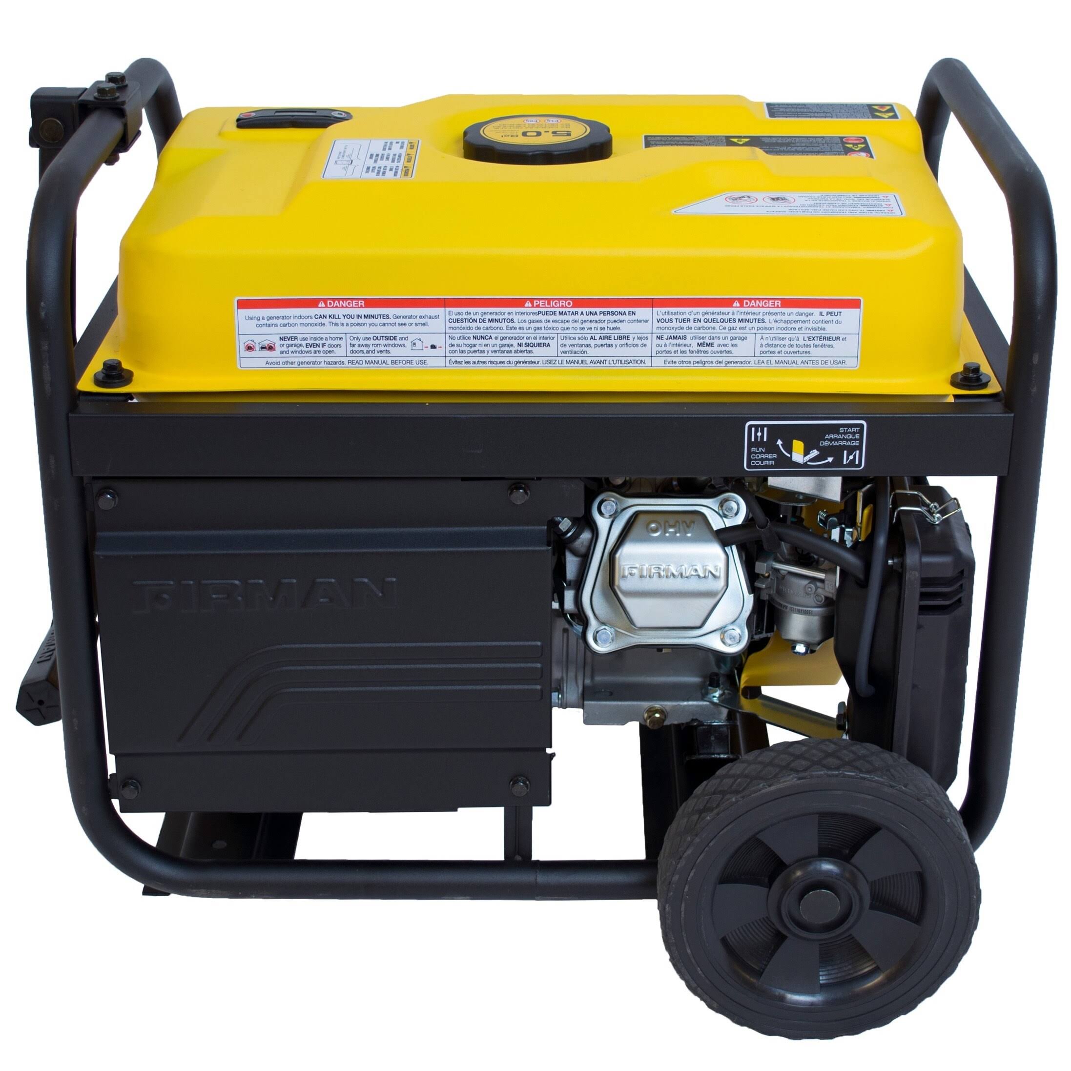 Firman P03608 4550/3650 Watt Gas Generator with Remote Start M6775