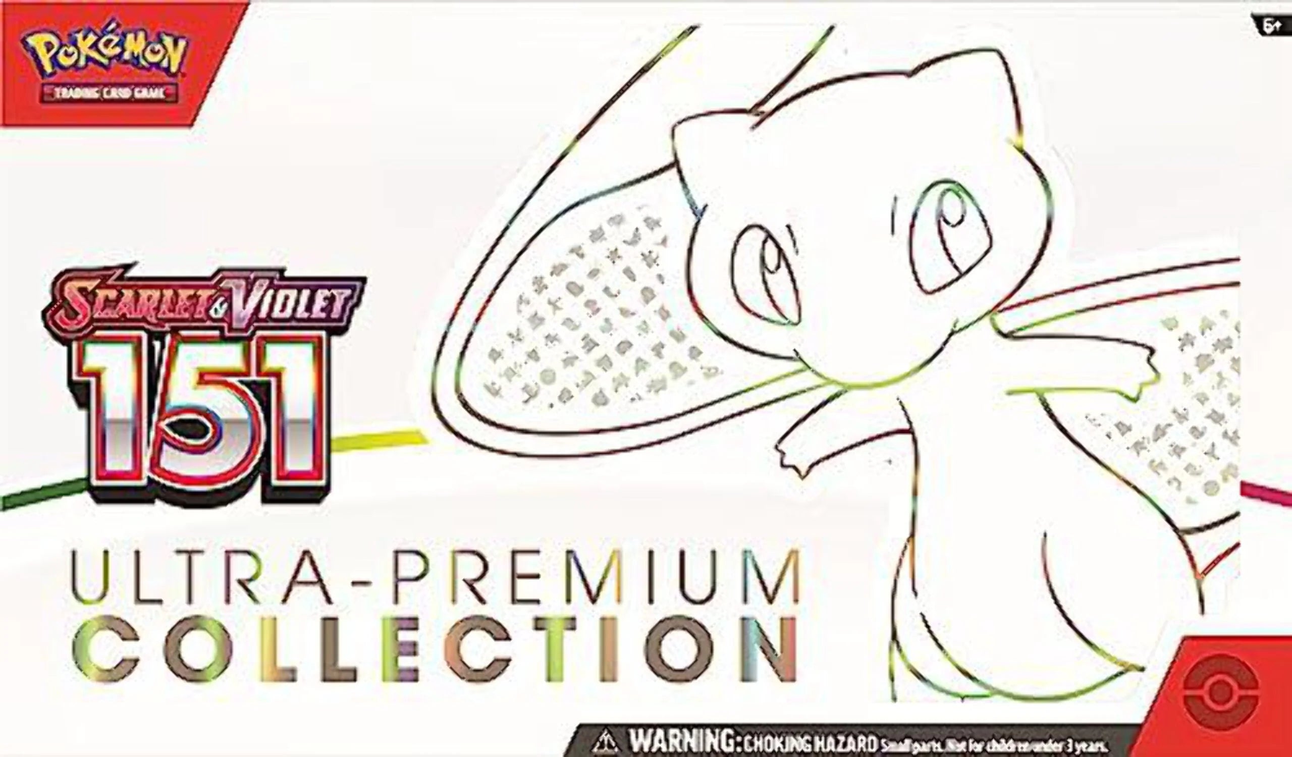 Pokemon Trading Card Games Scarlet & Violet 151 Ultra-Premium Collection - 16 Booster Packs T411