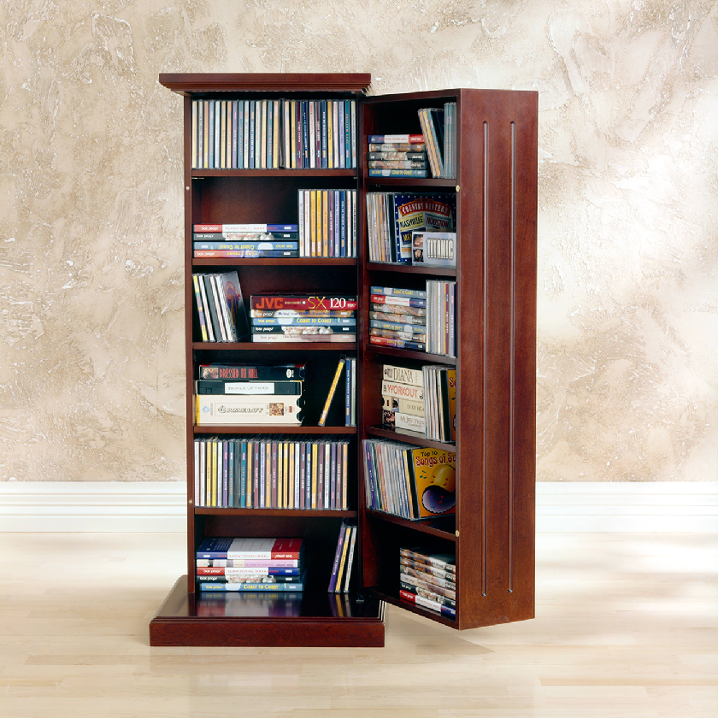 Cherry Media Storage Pedestal M39075
