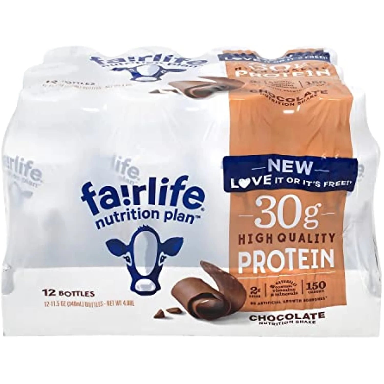 Fairlife Nutrition Plan High Protein Chocolate Shake, 12 pk O609