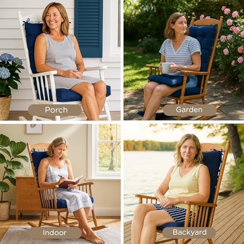 Codi Outdoor Rocking Chair Cushion, Water Resistant, Sage 1PK P38027