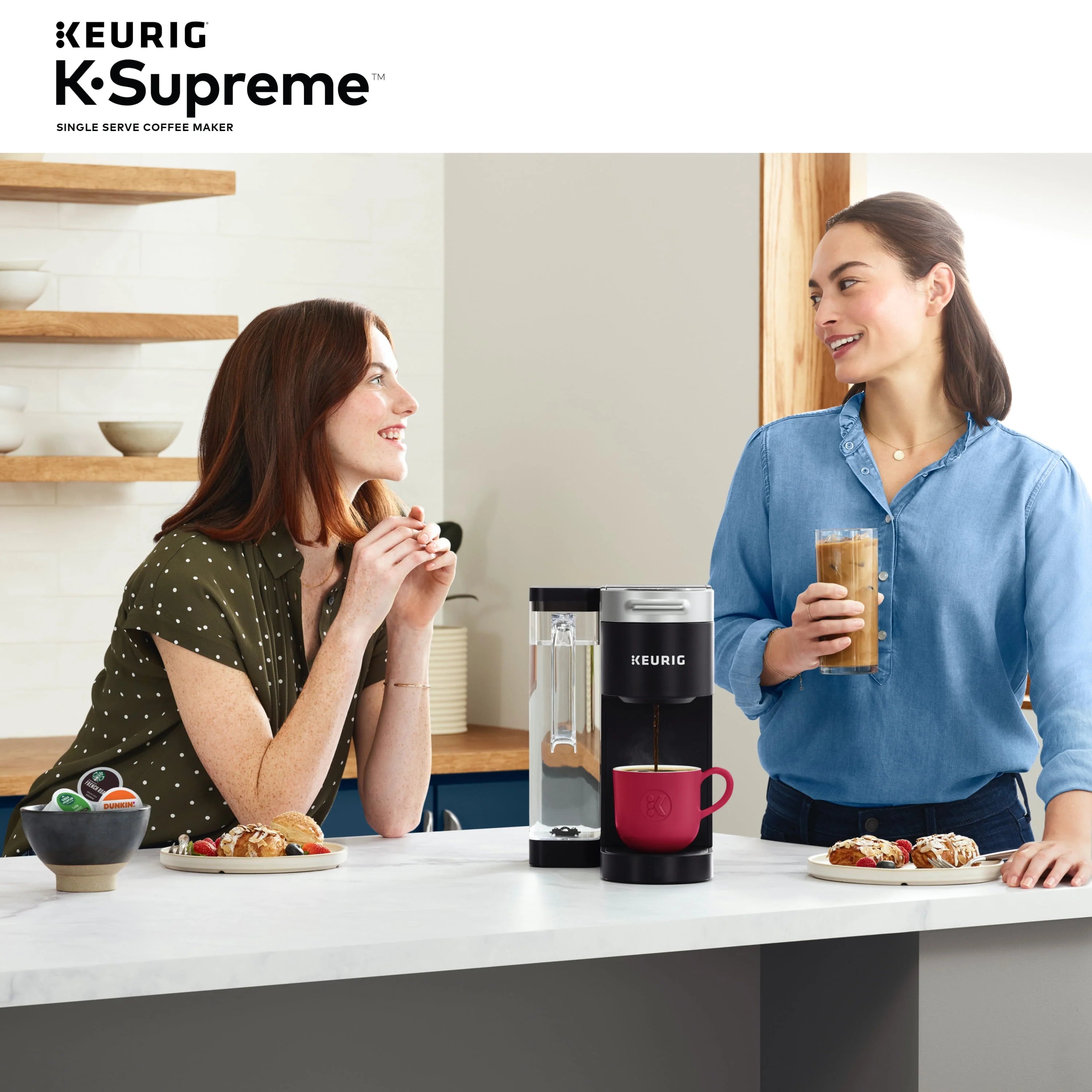Keurig K-Supreme Single-Serve K-Cup Pod Coffee Maker, Black G914