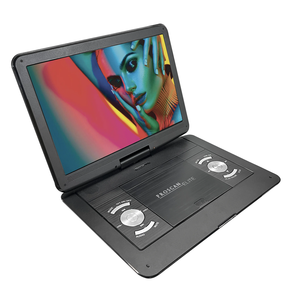 Proscan Elite 13.3 Portable DVD Player, Black S995