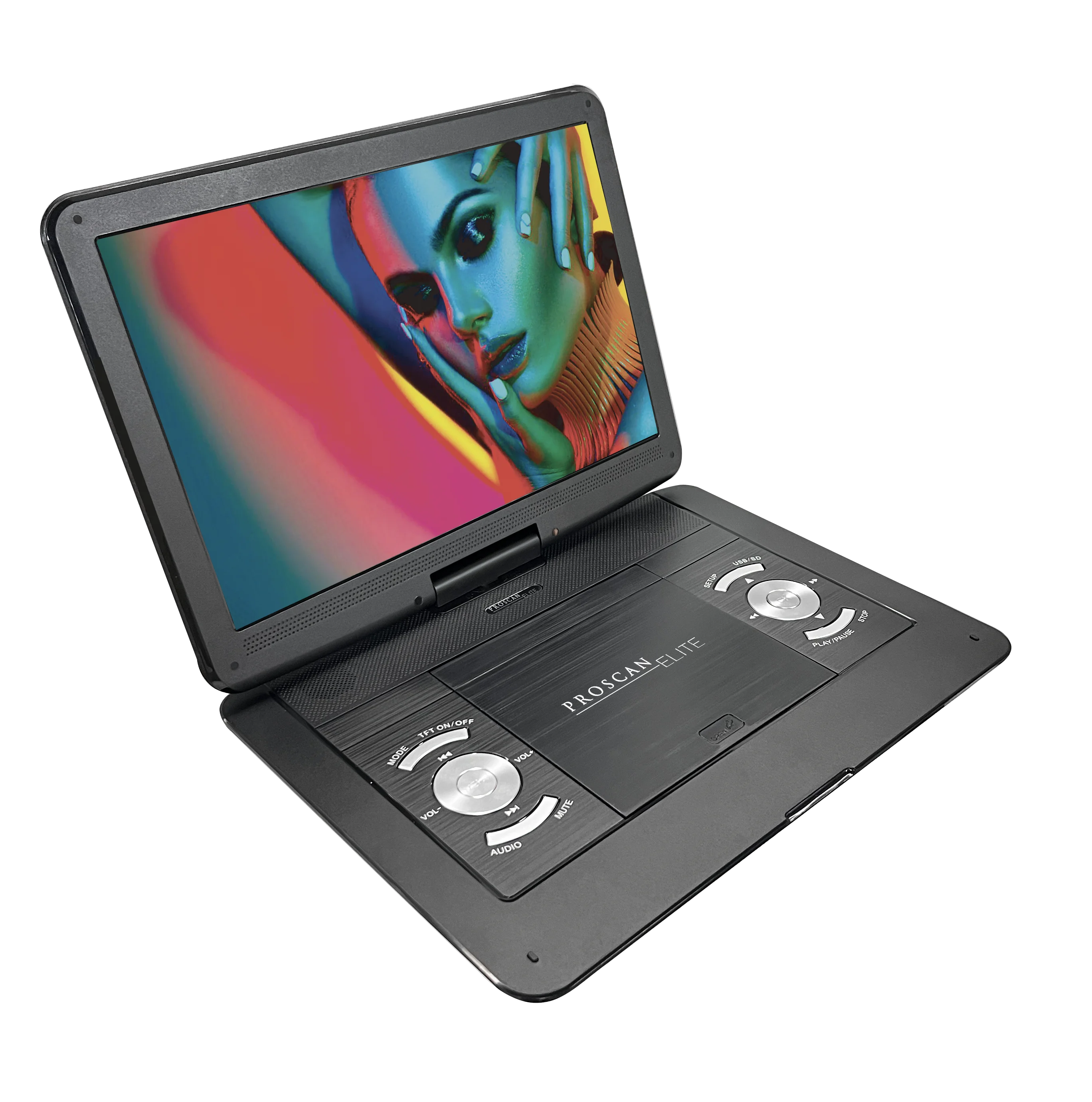 Proscan Elite 13.3 Portable DVD Player, Black S995
