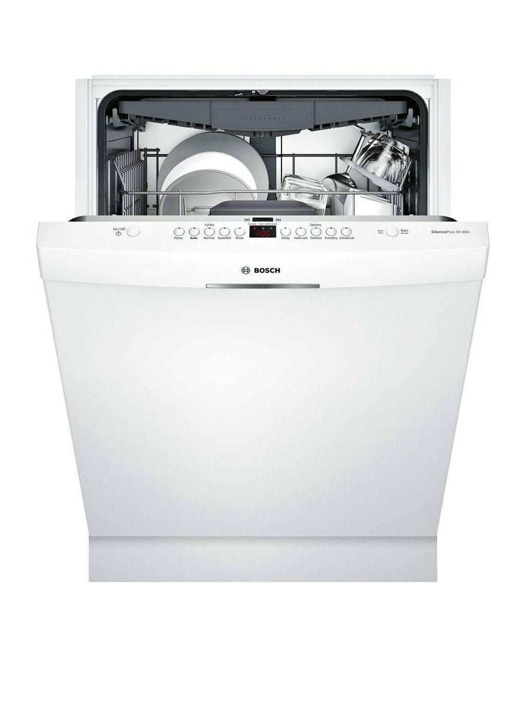 Bosch 300 Series 24x22 Built-in Dishwasher White SHS863WD2N R235