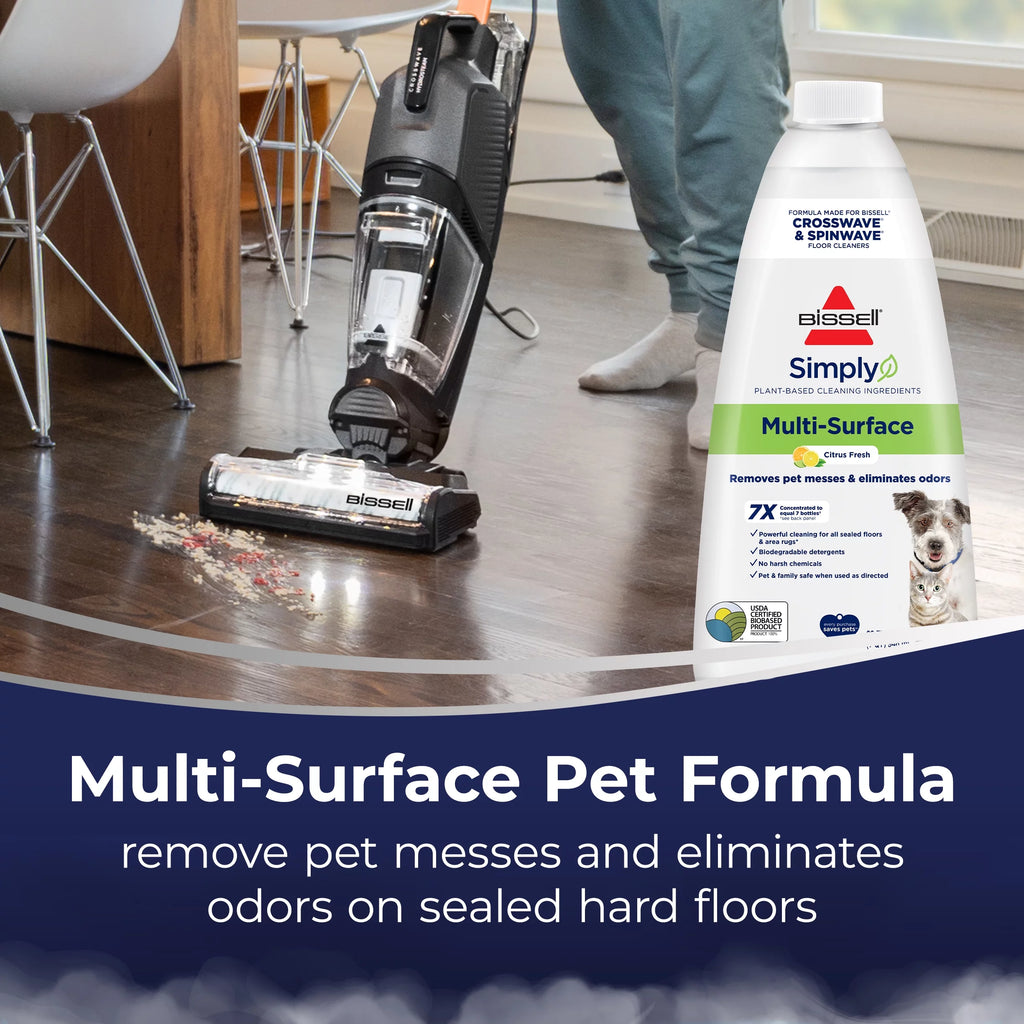 BISSELL CrossWave HydroSteam Wet-Dry Vacuum 3513 A942410