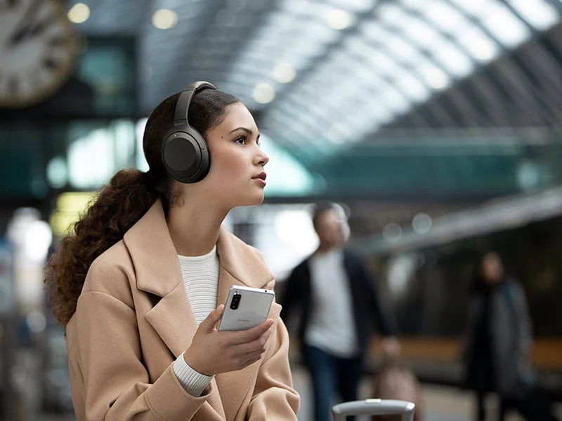 Sony WH-1000XM4 Wireless Noise Canceling Over-the-Ear Headphones, Black R11244