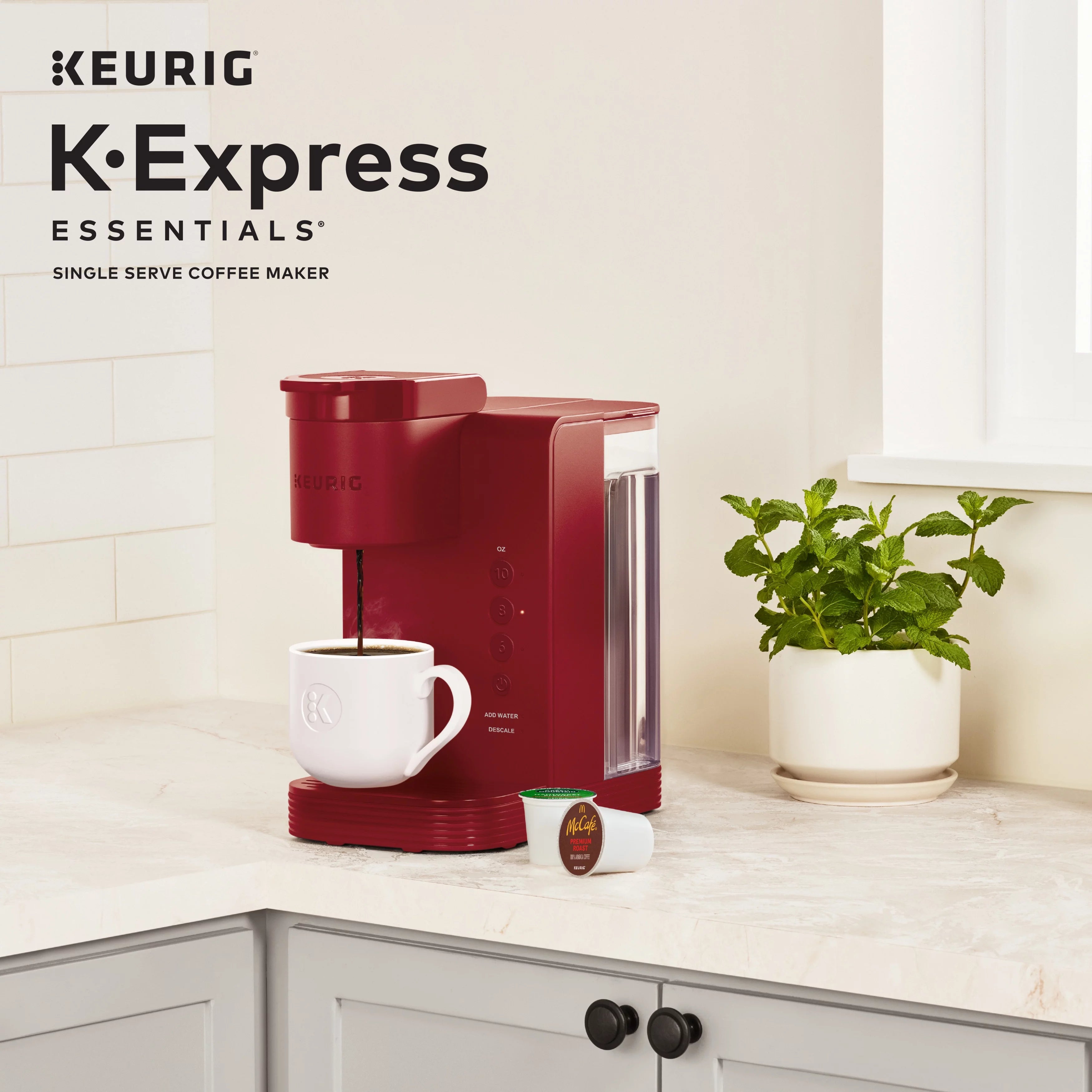 Keurig K-Express Essentials Black Single Serve K-Cup Coffee Maker T91964