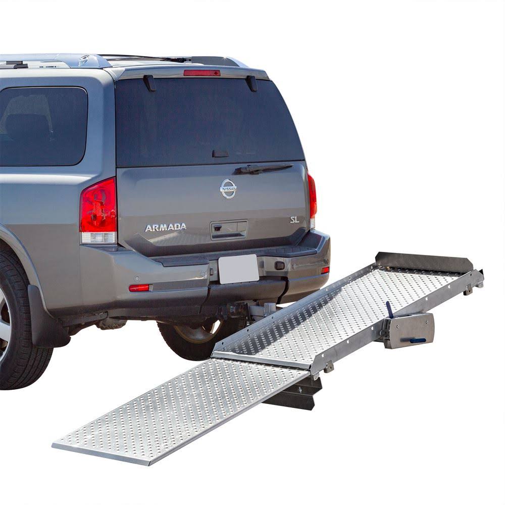 Tilt-A-Rack Premium Aluminum Scooter and Wheelchair Carrier, 350 lb.