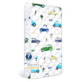 Dual-Sided Crib & Toddler Mattress, 52" x 27.6" x 5", Knitted Fabric A1519